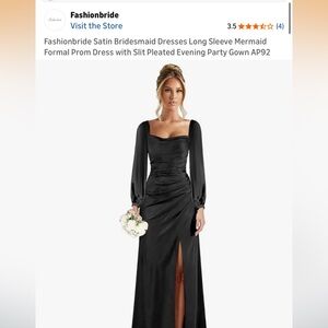 Elegant Black Evening Gown